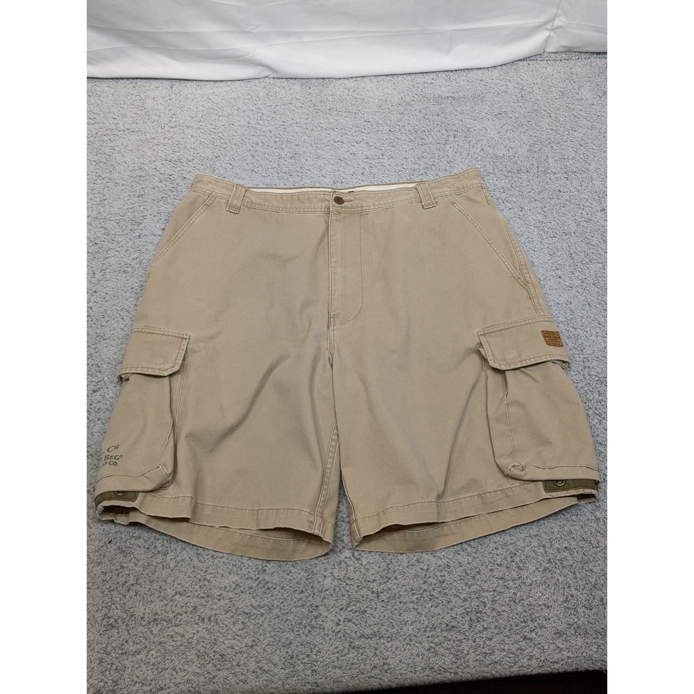 VTG Polo Jeans Co Ralph Lauren Cargo Shorts 40 Khaki Military Utility Y2K 90s